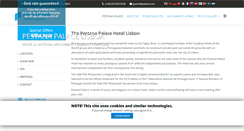 Desktop Screenshot of pestanapalacelisbon.com